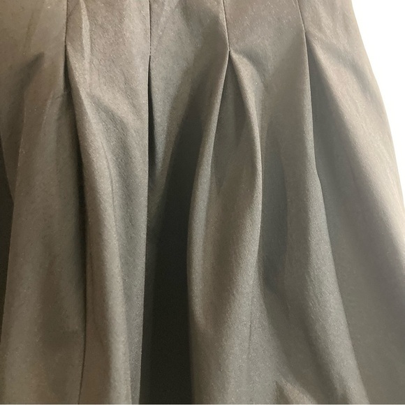 TADASHI SHOJI Sz 4 Pleats Flare Zipper Closure Knee Length Circle Skater  Skirt - Picture 3 of 9